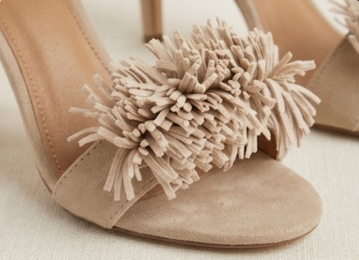 Sandalias De Tacón Boho Chic